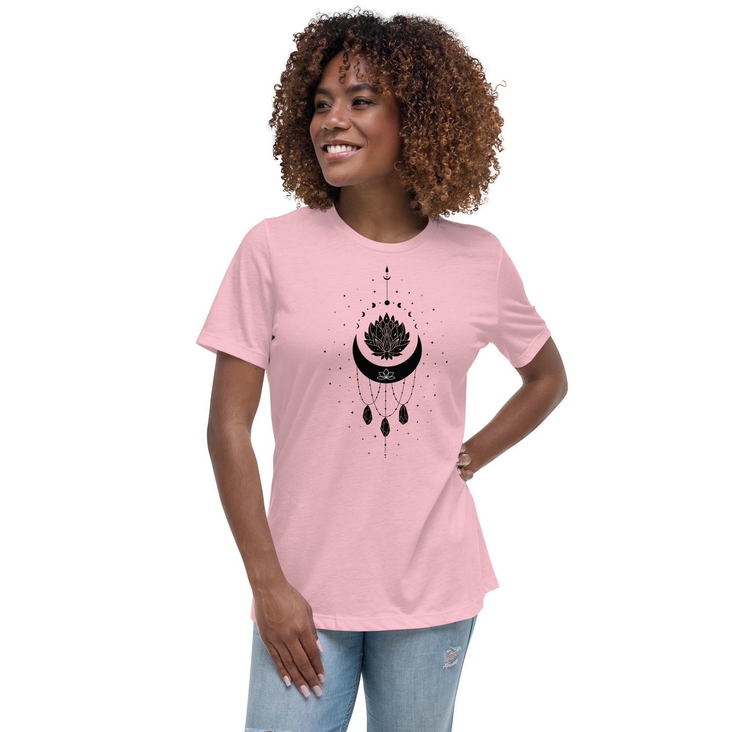 Moon Necklace Women's Relaxed Fit T-Shirt