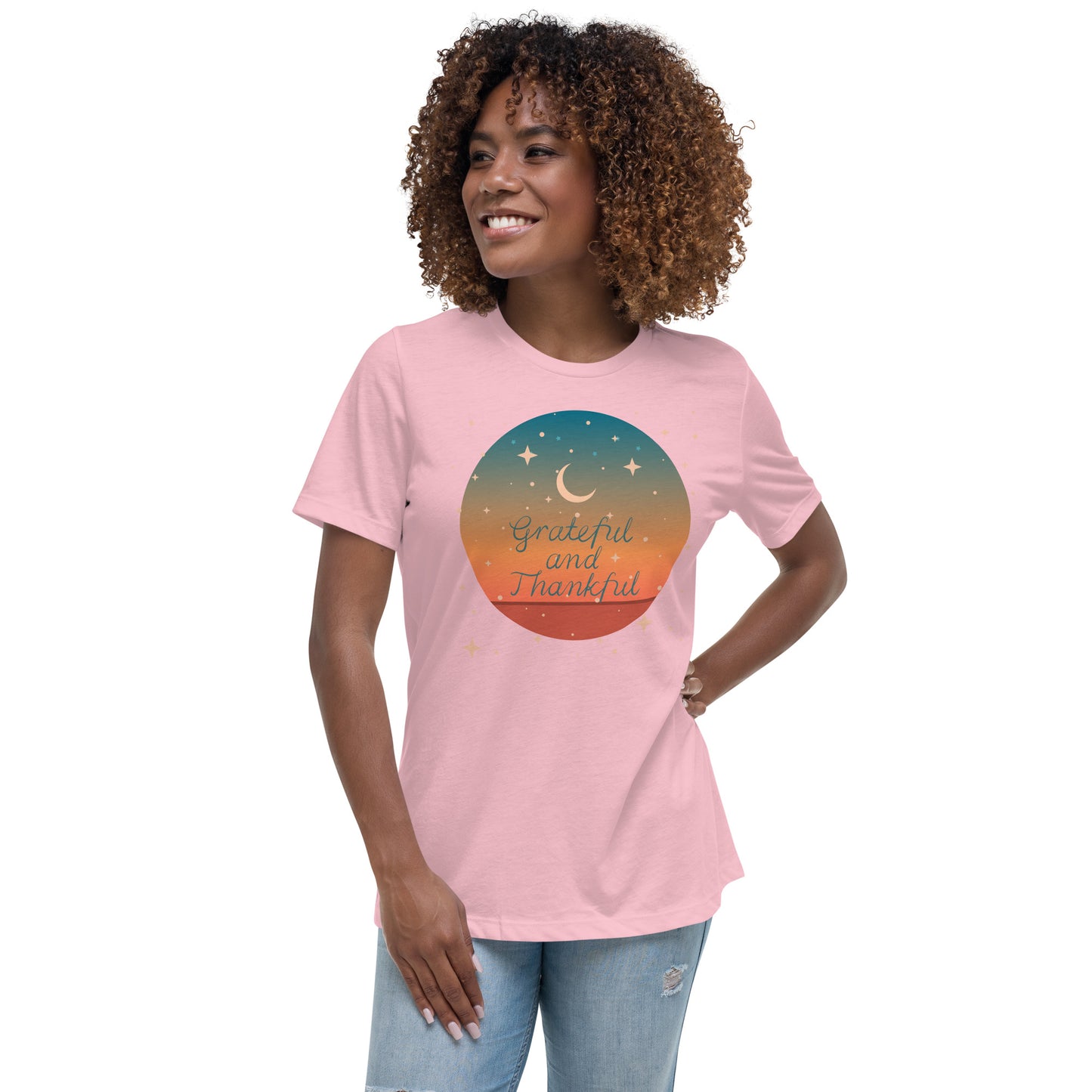 Grateful and Thankful Women's Relaxed Fit T-Shirt