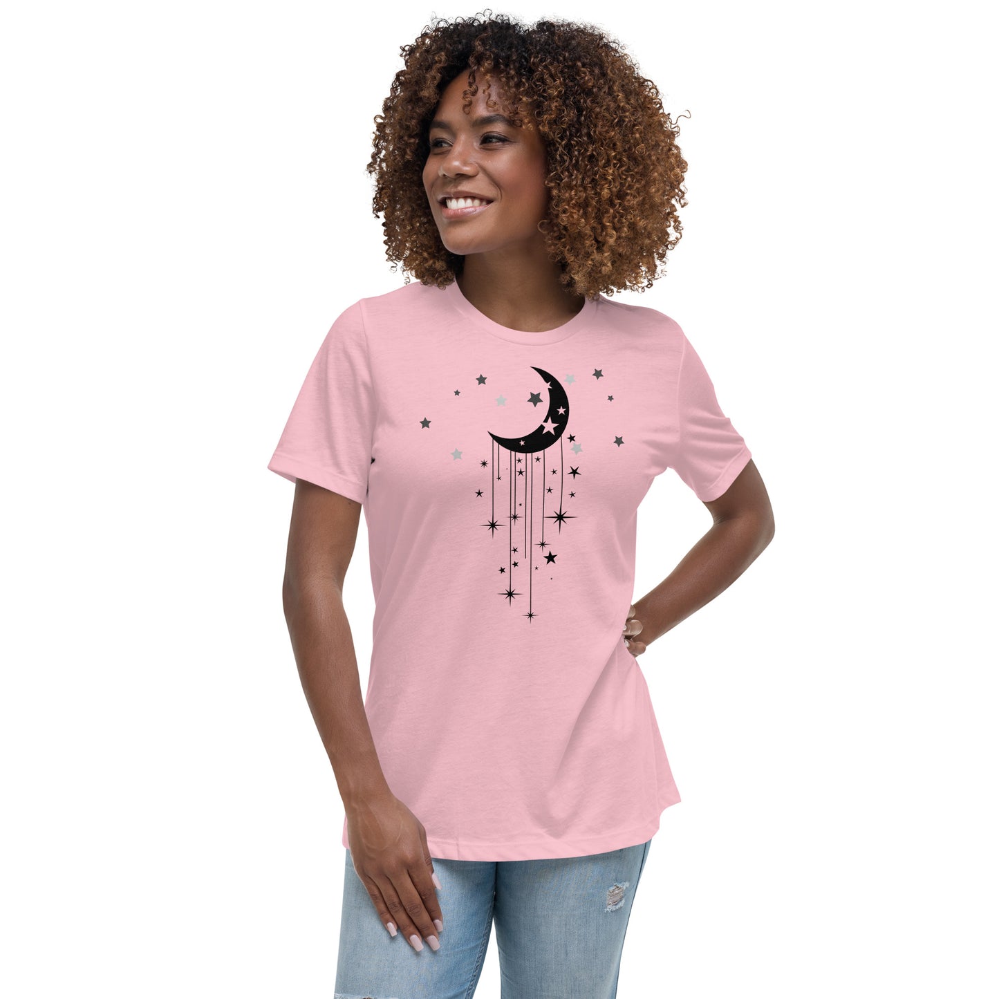 Moon Charm Women's Relaxed Fit T-Shirt