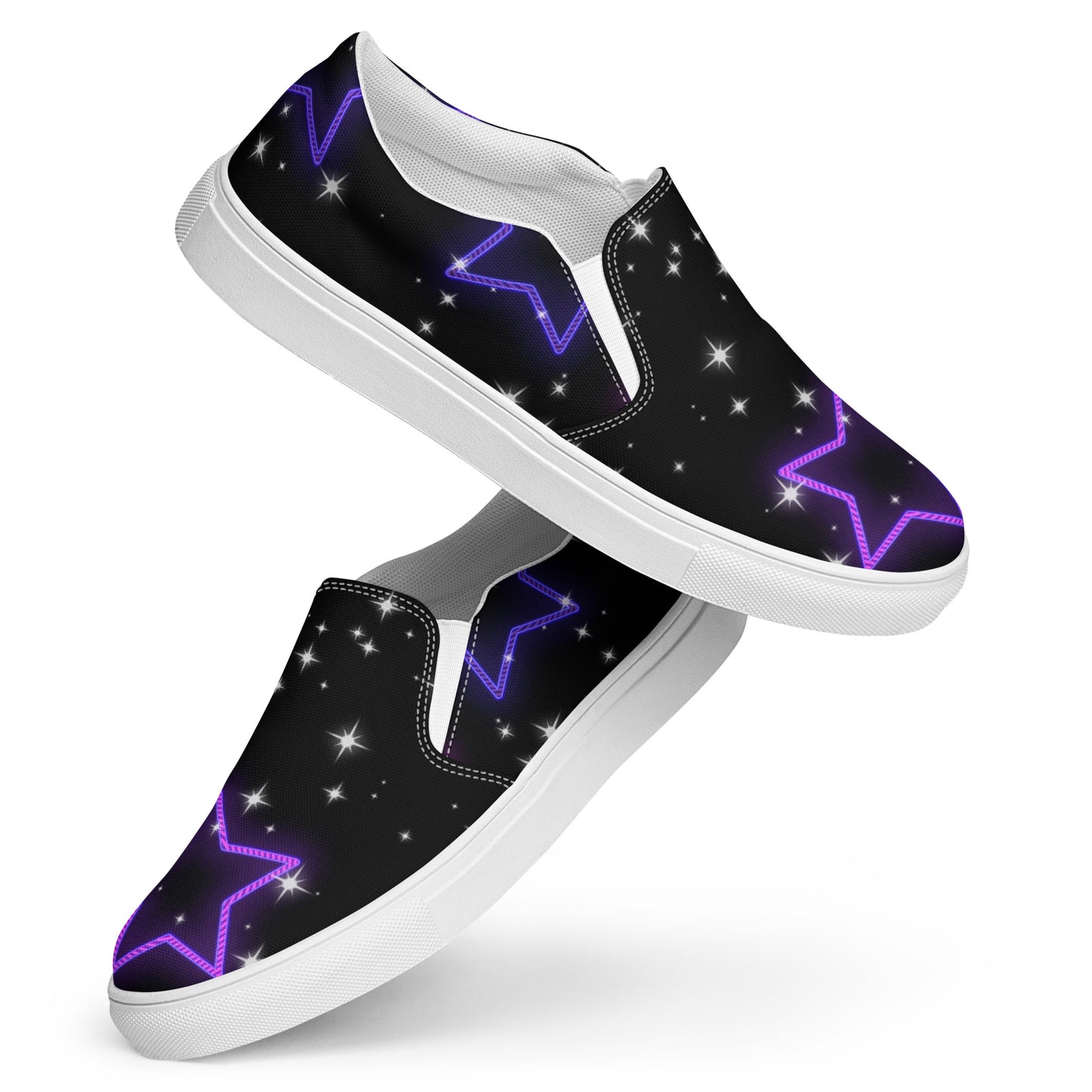 Neon Star Women’s Slip-on Canvas Shoes