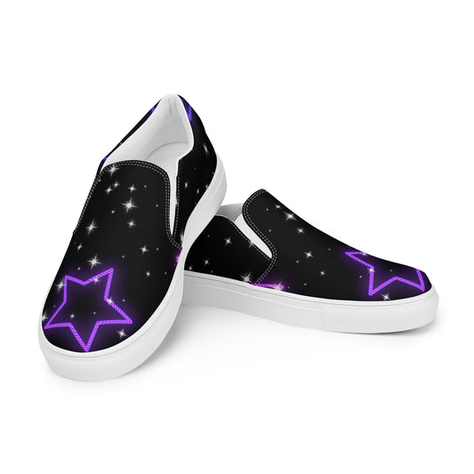 Neon Star Women’s Slip-on Canvas Shoes